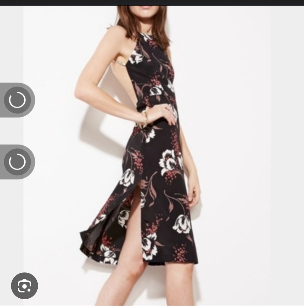 Reformation  Floral Eve Dress